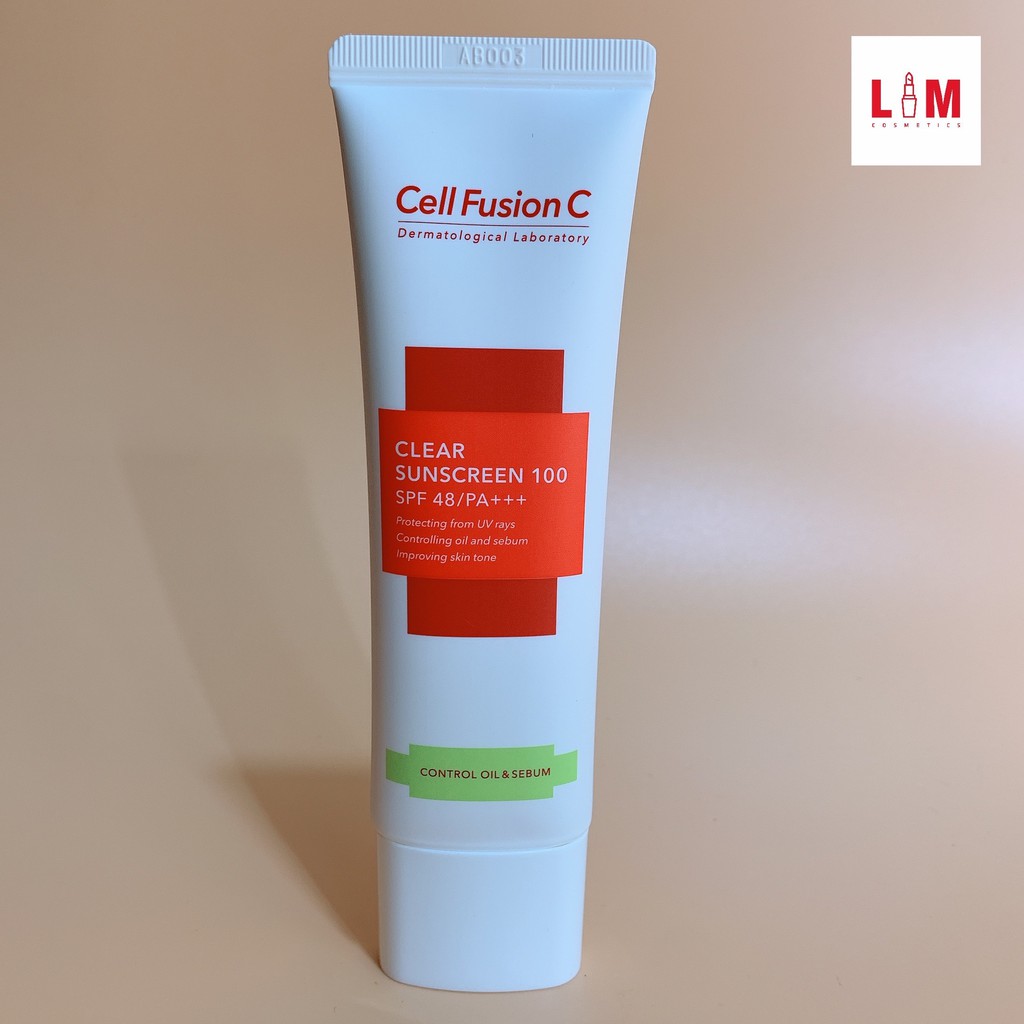 Kem chống nắng Cell Fusion C Clear Suncreen 50ml [Chính Hãng]