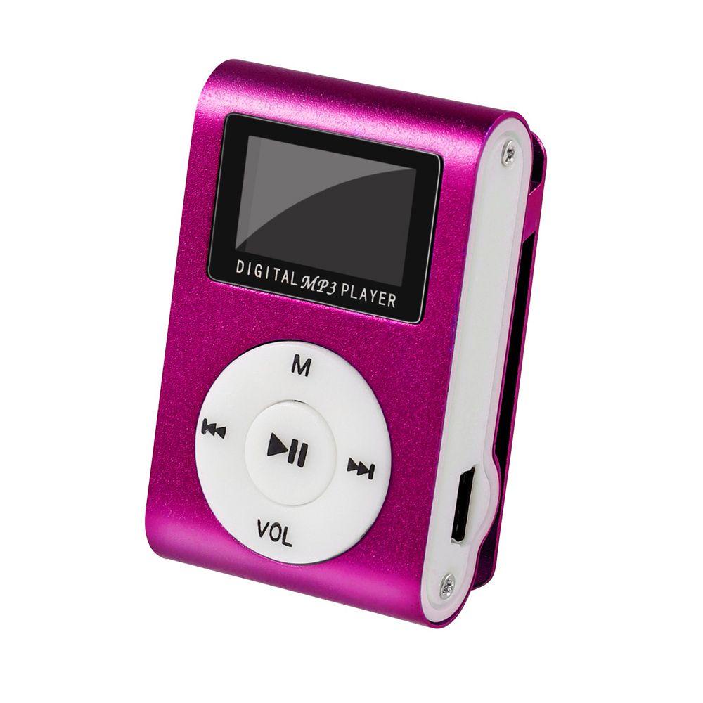 Máy Nghe Nhạc mp3 mini Màn Hình lcd Có Kẹp Tiện Dụng Khi Chơi Thể Thao