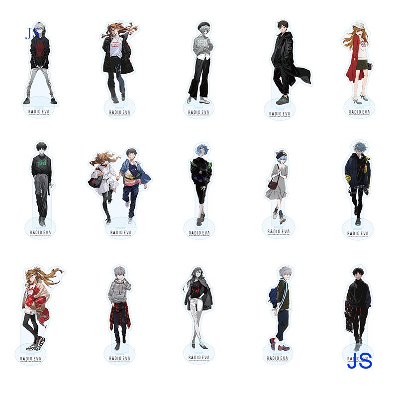 Mô Hình Nhân Vật Anime Neon Genesis Evangelion Kích Thước 15Cm Chân Đứng Bằng Acrylic