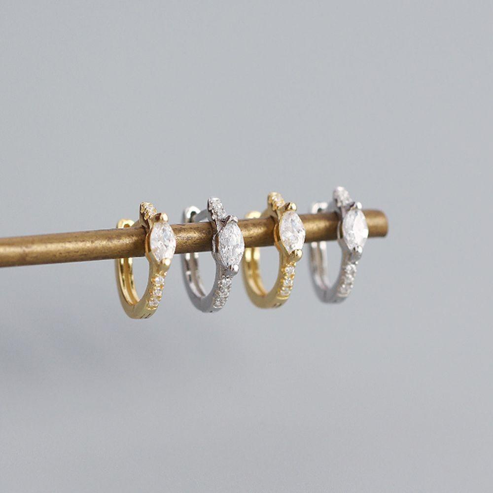 Bông Tai Dạng Vòng Thời Trang Dành Cho Nữ|Khuyên Xỏ Sụn Tai Helix Châu Âu Màu Sắc Làm Quà Cưới