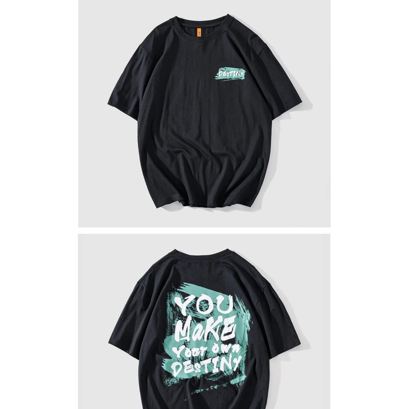 Áo thun nam Unisex tay lỡ, Áo phông tay lỡ Form rộng Oversezi chất liệu cotton siêu đẹp phong cách trẻ trung (you make)