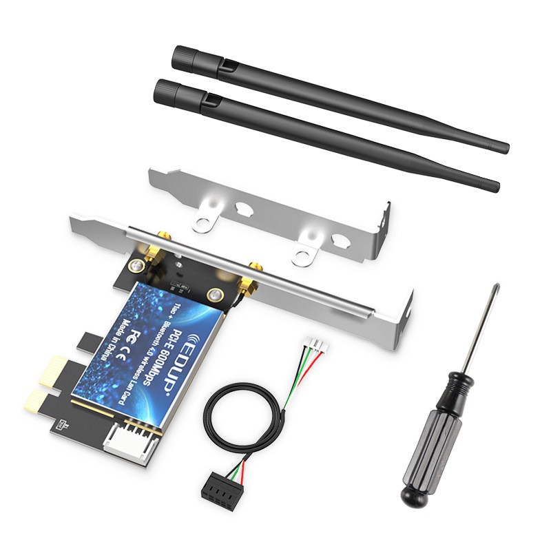 PC NEW Card Mạng Pci Express 600mbps 2.4ghz 5ghz Bluetooth 4.0 Cho Máy Tính | BigBuy360 - bigbuy360.vn