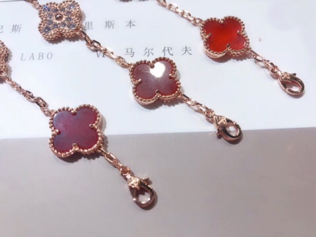 ✨ Vòng tay V@n Cleef & Arpels fullbox bạc 925