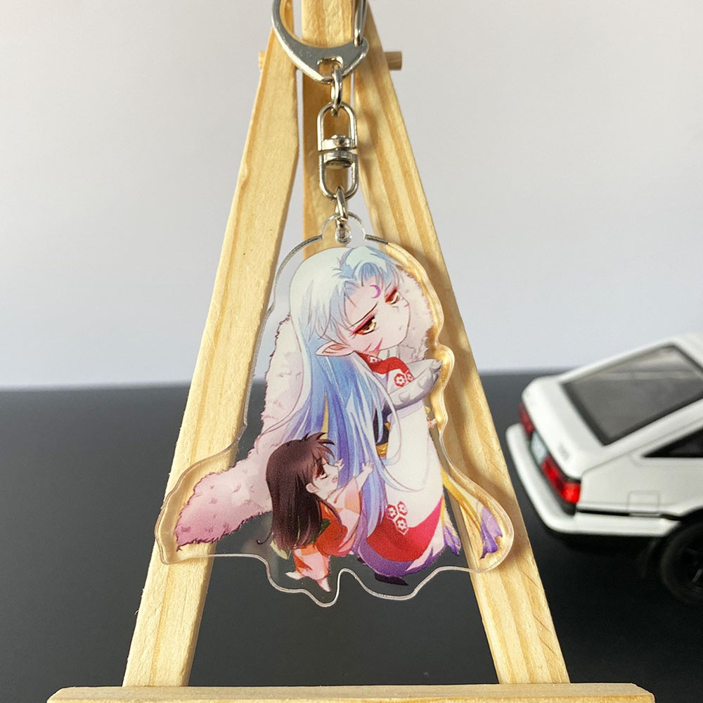 Móc Khóa Nhựa Acrylic Hình Nhân Vật Anime Inuyasha Thời Trang