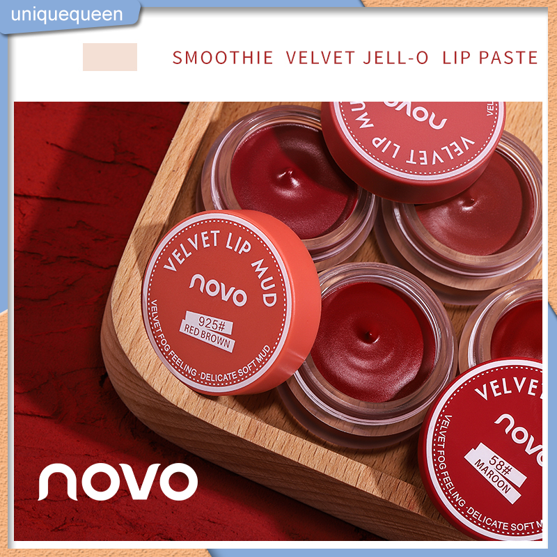 NOVO /Son kem lì NOVO dạng hũ mềm mịn như nhung