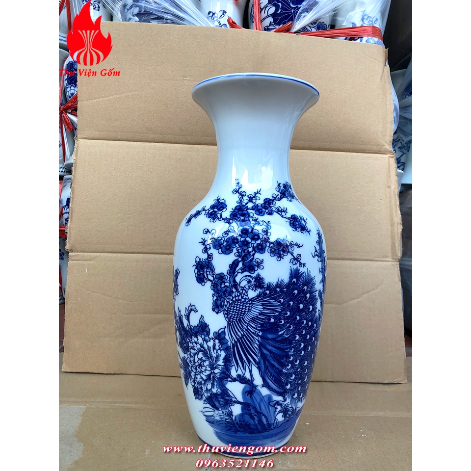 Lọ Lục bình Gốm sứ Bát Tràng