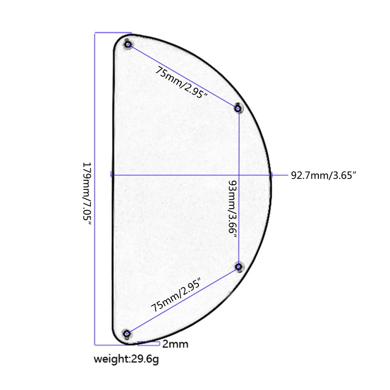 Vỏ Bọc Màu Đen Chuyên Dụng Cho Đàn Guitar Bass Điện