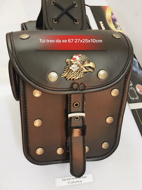 Túi treo 67 có logo 27x22x9cm mã 0235