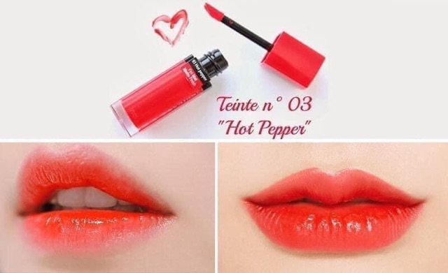 Son BJ màu 03 - Đỏ cam - Hot pepper Auth (Pháp) | BigBuy360 - bigbuy360.vn