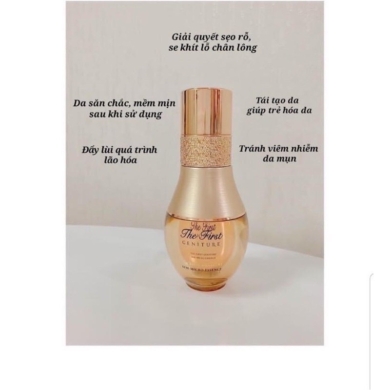 Combo 10 gói tinh chất siêu vi Ohui The First Sym Micro Essence date 6/2024