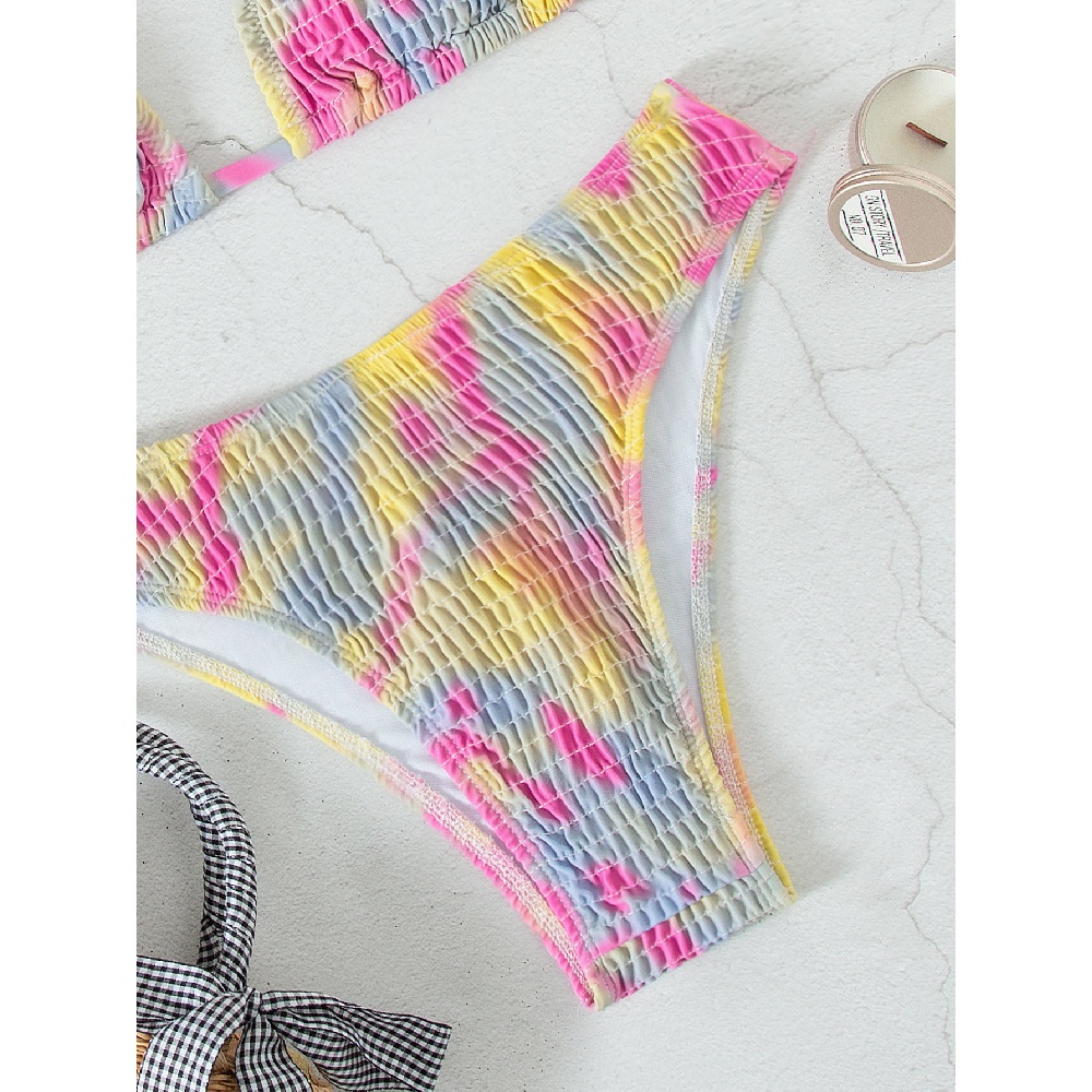 Bộ Bikini Hở Lưng Nhiều Màu Sắc Zj132 | BigBuy360 - bigbuy360.vn