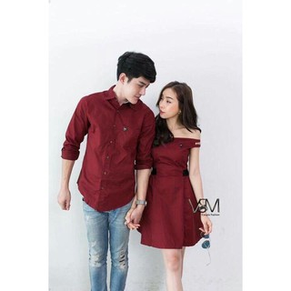ÁO ĐÔI - ĐẦM TRỄ VAI SƠ MI NAM HÀN QUỐC SIÊU HOT