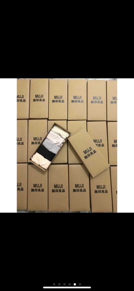 Hộp muji nữ 5 quần su đúc | BigBuy360 - bigbuy360.vn