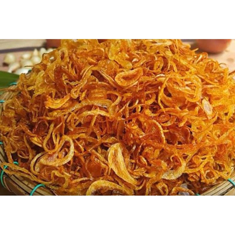 500g hành khô phi sẵn LOẠI 1 NGON , GIÒN , THƠM