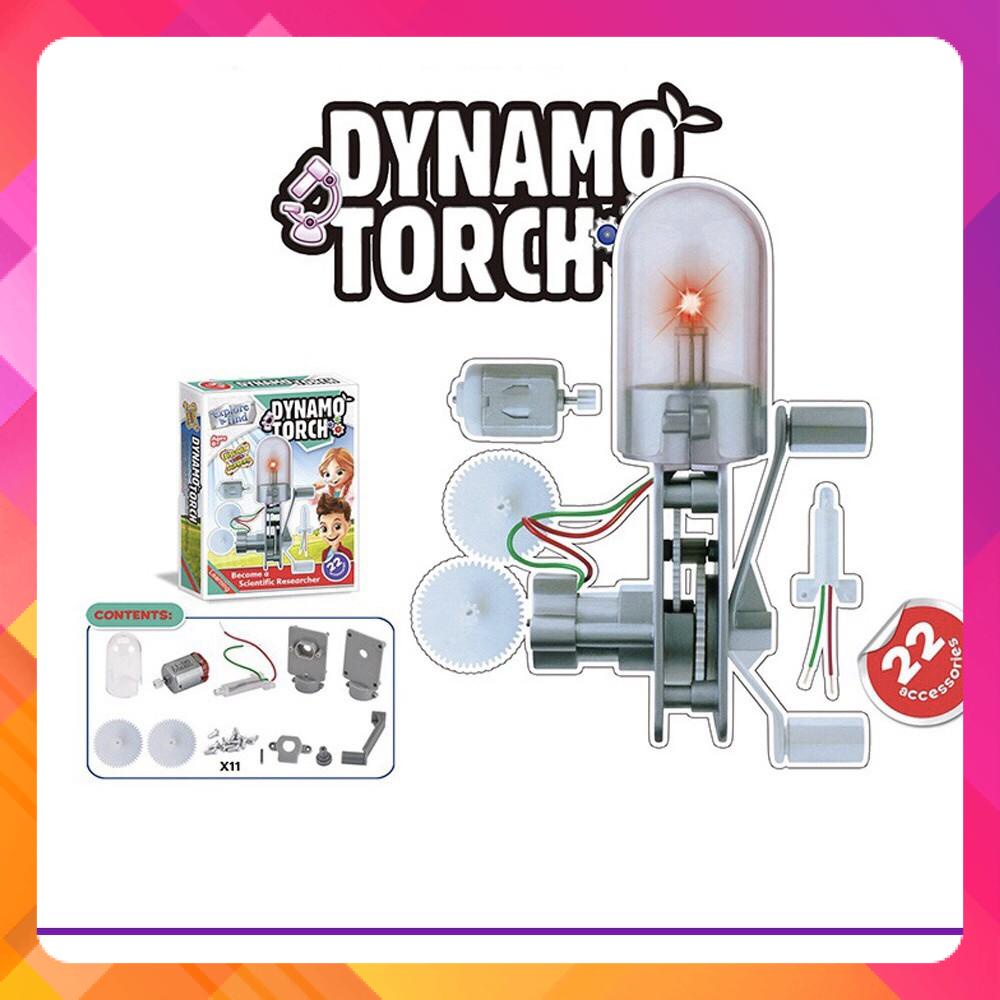 Đồ chơi 🍀CHÍNH HÃNG🍀 Seri Phòng Thí Nghiệm Nhỏ STEM 1005 - Con Tạo Ra Máy Phát Điện Mini (Vật Lý)