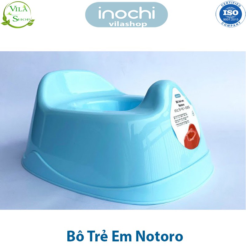 Bô Trẻ Em, Bô Nhựa Cho Bé Notoro Inochi, Bô Gấu Việt Nhật - Cấu Tạo Nhựa Cao Cấp Chắc Chắn - Chống Trơn Trượt