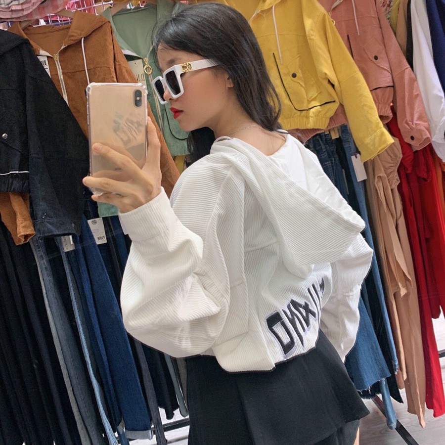 ÁO KHOÁC KAKI NHUNG LỬNG (M1040 - Thêu MILA)