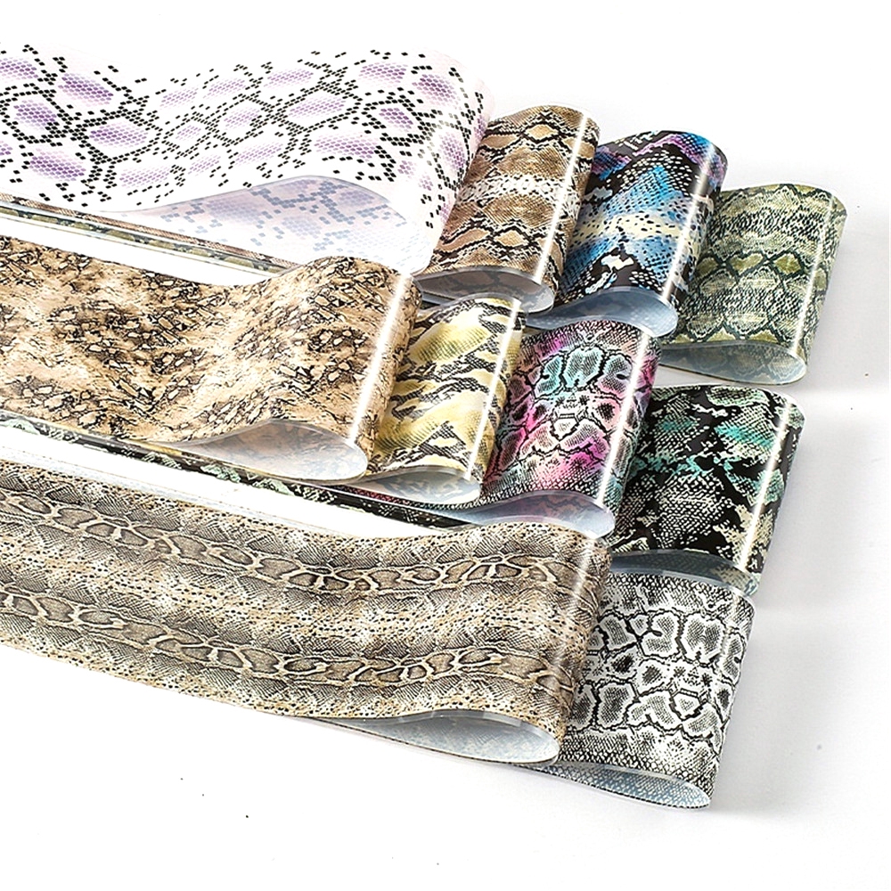 [Hàng mới về] Miếng dán trang trí móng hình rắn độc đáo