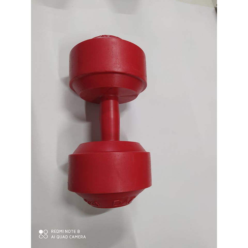 1cục tạ tay bằng nhựa loại 8kg