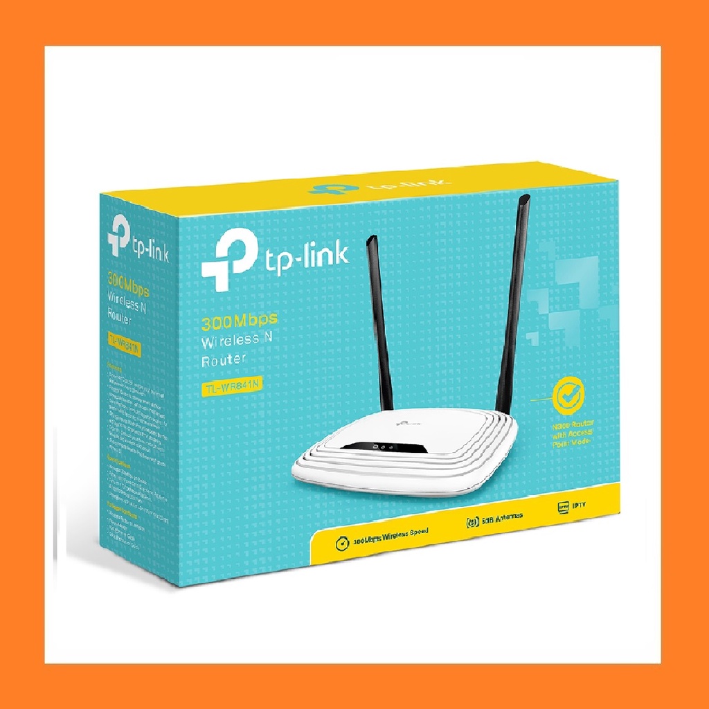 [Hỏa Tốc - HN] Bộ phát wifi - Router wifi TP-Link TL-WR841N tốc độ 300Mpbs, 2 râu - Mới 100% CHÍNH HÃNG