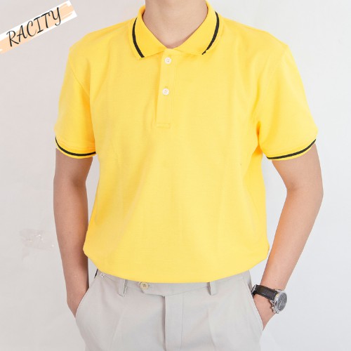 Áo Phông Nam có cổ bẻ đẹp tay ngắn Polo cao cấp giá rẻ RACITY AT02 | BigBuy360 - bigbuy360.vn