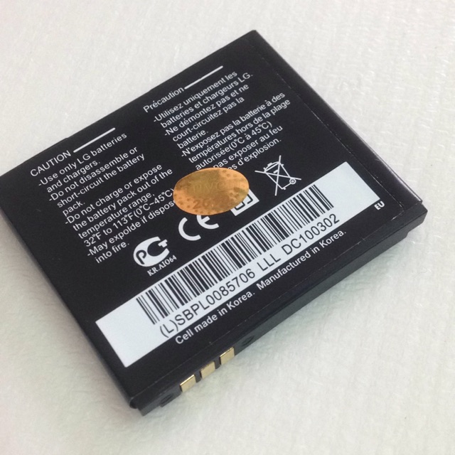 Pin LG KE850 chính hãng