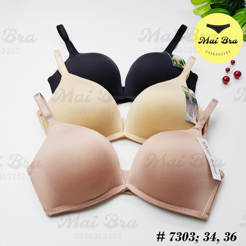 QUÀ TẶNG MIẾNG NỐI - ÁO NGỰC KHÔNG GỌNG ĐỆM DÀY Thái Lan Cho Bạn Ngực Nhỏ Sister hood 7303