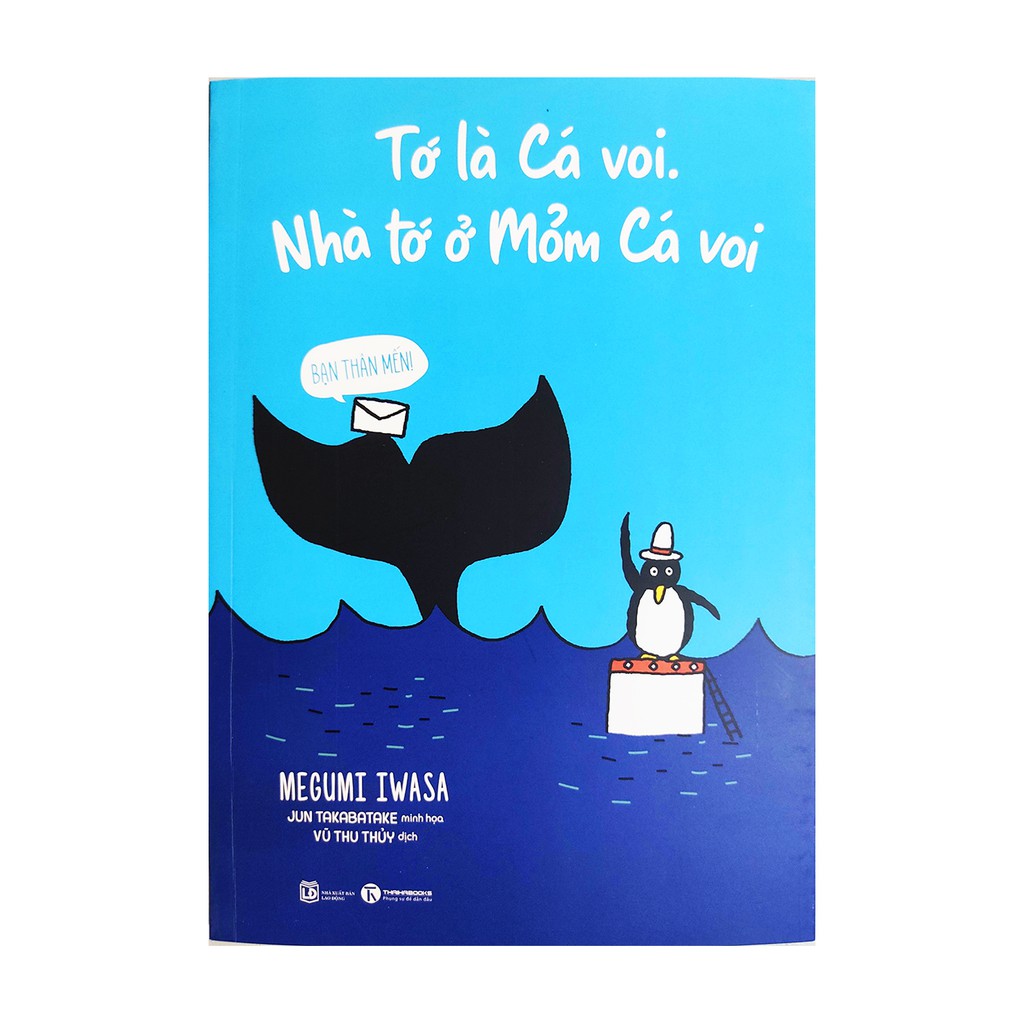 Sách cho bé - Tớ Là Cá Voi - Nhà Tớ Ở Mỏm Cá Voi