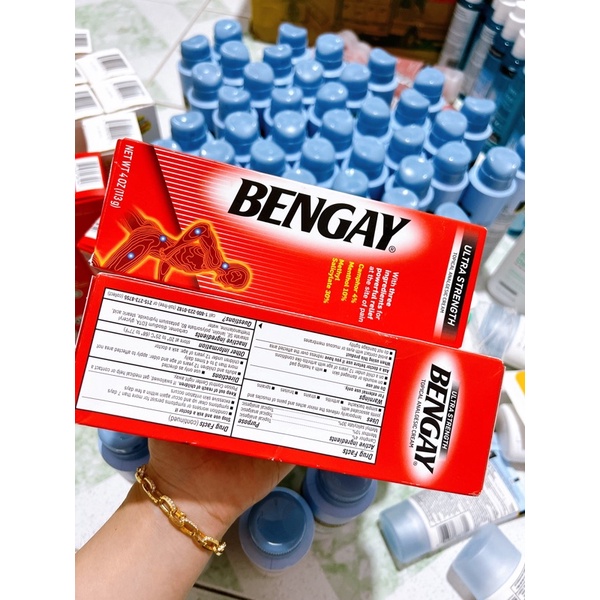 Kem Xoa Bóp Bengay Ultra Strength Chính Hãng Của Mỹ 113g