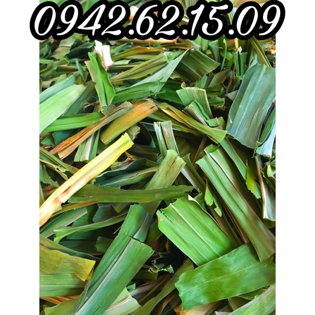 Lá dứa sấy khô đóng gói