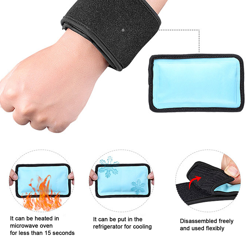 FAVN Bless Strap Wrap Hand Foot Wrist Elbow Relief Pain Cold Hot Therapy Pain Ice Pack Glory