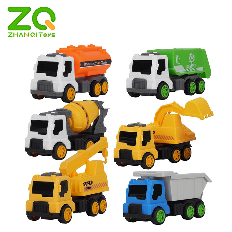 Mô hình đồ chơi xe công trình ZHAN QI TOYS nhiều mẫu tùy chọn cho bé