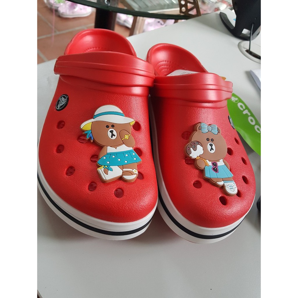 [Rẻ] Stickers/Jibbitz Loại Lớn Gắn Dép Crocs, Dép Cá Sấu [HN] [Bán buôn]