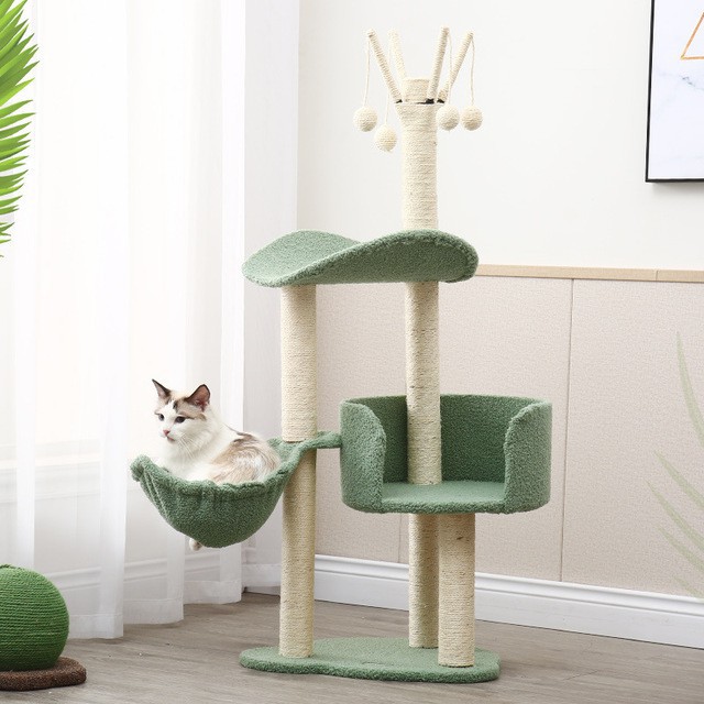Trụ cào móng CATTREE Nhà cây leo trèo cho mèo. Đa Năng - Tiện Nghi - To Bền, Chắc Chắn 𝑭𝑹𝑬𝑬𝑺𝑯𝑰𝑷