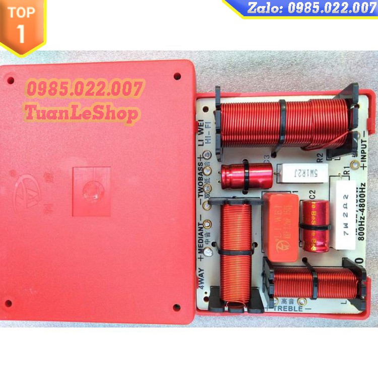 MẠCH PHÂN TẦN 3 ĐƯỜNG TIẾNG LWA400 –GIÁ 02 MẠCH LOA -