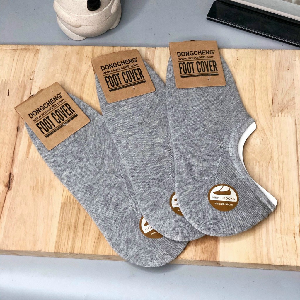 Vớ lười cao cấp dưới mắt cá Nam Nữ chất dày cotton 4 chiều co dãn tốt