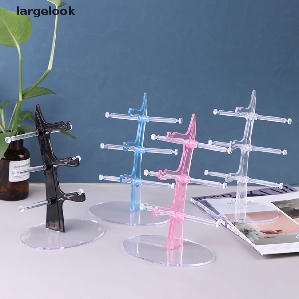 Bộ giá đỡ mắt kính bằng nhựa acrylic trong suốt tiện dụng