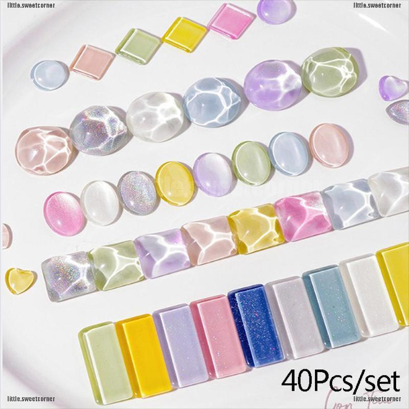 Bộ 40 Giá Kính Trưng Bày Sơn Móng Tay