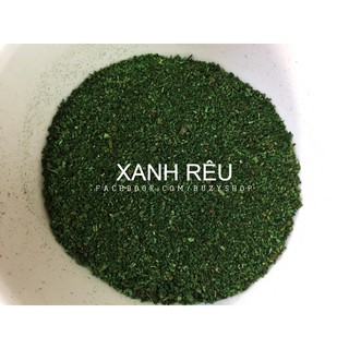 Rêu bột, rêu sợi, rêu mô hình, phủ chậu cây, bột làm nền [nguyên liệu thủ công, phụ liệu handmade]