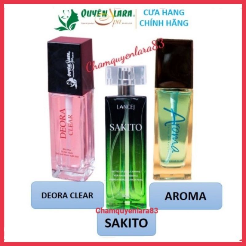 3 lọ Xịt khử mùi hôi nách 50ml , hết hôi chân, hạn chế tuyến mồ hôi, trắng da vùng nách