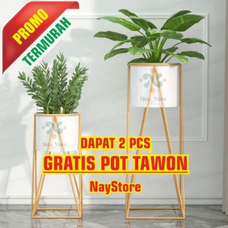 Chậu Hoa Đứng Bằng Sắt Thiết Kế Tiện Lợi Dễ Dùng