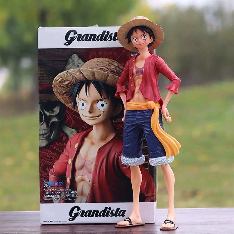 ẢNH THẬT] Mô hình Luffy Grandista ( 3 mặt) cực đẹp cao 27cm - Mô Hình Figure One Piece