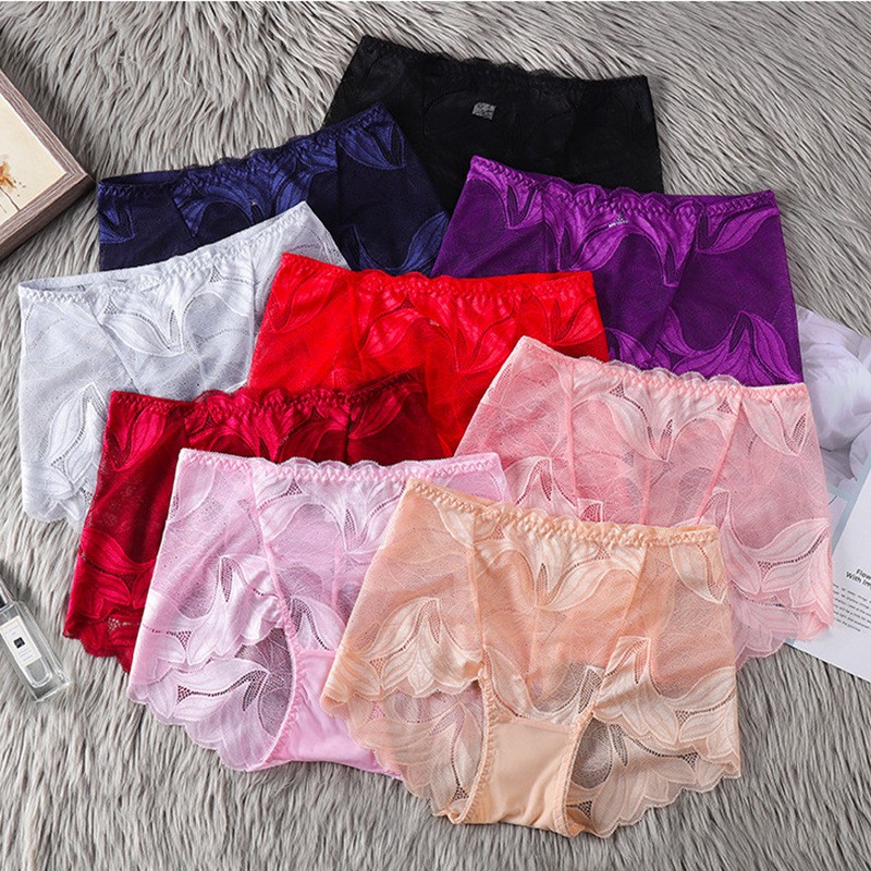 Quần lót Aoweinisi thiết kế ren không đường may thời trang quyến rũ cho nữ