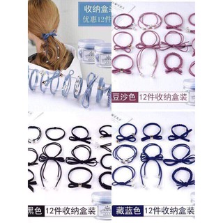 Sét dây buộc tóc cực yêu