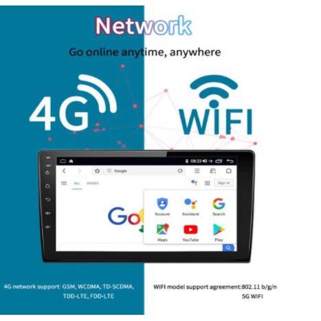 Bộ Màn hình DVD Android 1 inch Ram 1G/2G,Rom16G/32G cho xe Corolla Altis 2018-2020 có GPS chỉ đường Navitel,Youtobe ẩn..