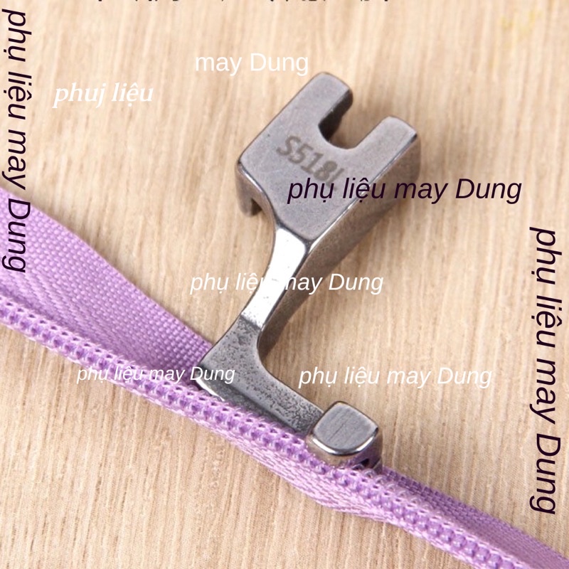 chân vịt may dây kéo máy công nghiệp 1kim