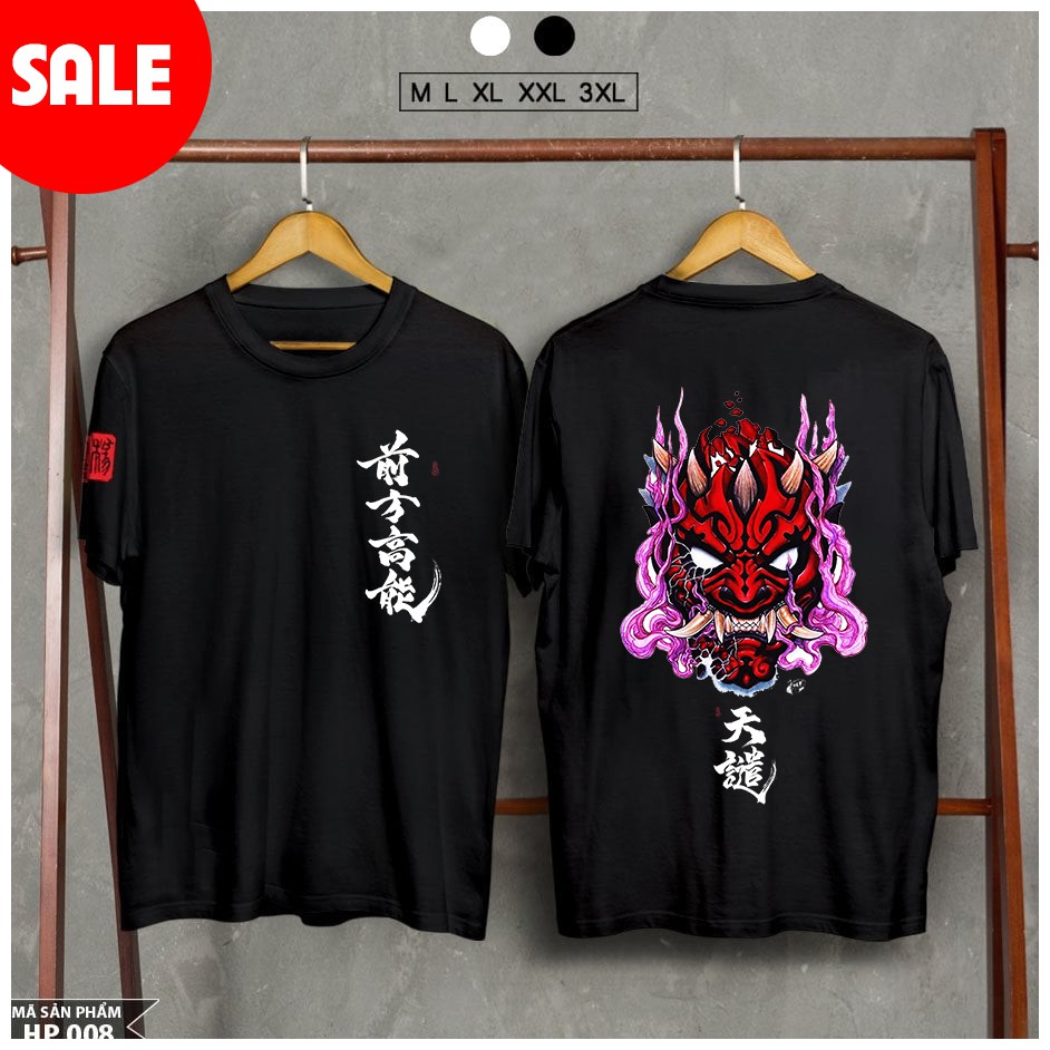 Siêu phẩm áo thun Samurai mặt quỷ - áo thun unisex cực đẹp