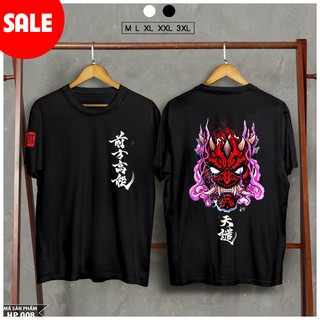 🔥HOT🔥 🔥Mẫu áo thun Unisex in hình Samurai màu đen cực ngầu giá siêu rẻ