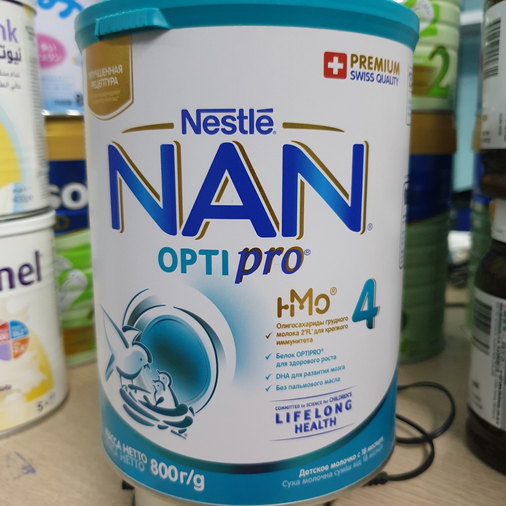 SỮA NAN NGA HMO 800gr SỐ 1, 2, 3, 4 hàng Air [Mẫu Mới, Date 2023]