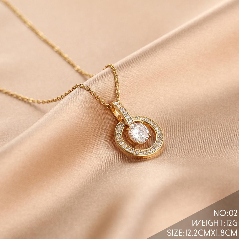 Vòng cổ Mặt Ổ Khóa Hạt Đậu Phộng Độc Đáo Thời Trang Cho Nữ